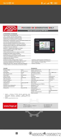 Stromaggregat Fogo FDT 820 S Fogo FDT 820 S