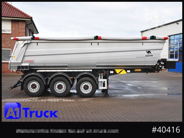 Tipper semitrailer WIELTON Wielton 26m³ Strong Master Stahl