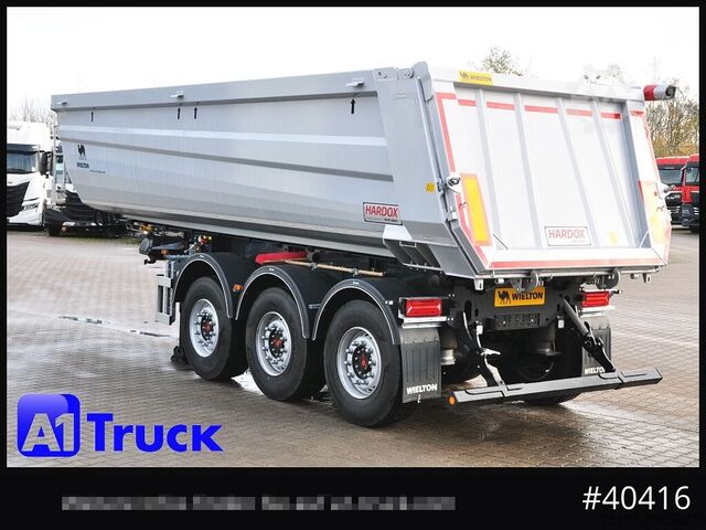 Tipper semitrailer WIELTON Wielton 26m³ Strong Master Stahl