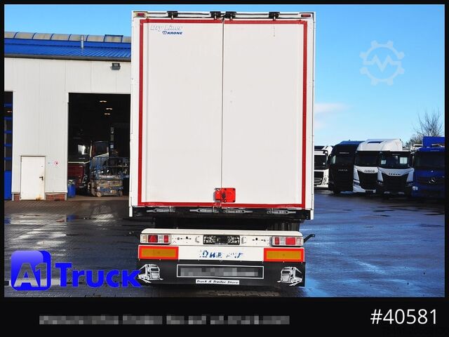 Box semitrailer KRONE SDK 27, Koffer, 1 Vorbesitzer, Plywood,