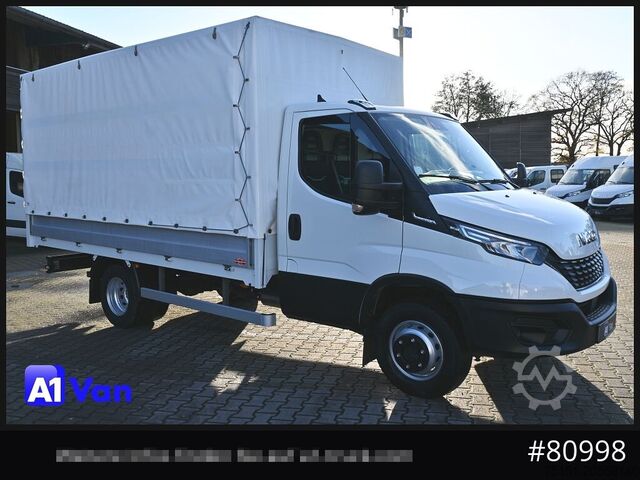 Sonderausbau-Transporter IVECO Daily 72C18 A8V Pritsche/Plane, Tempomat, AHK, Klima