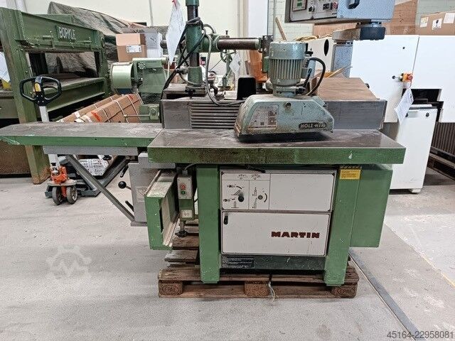 Schwenkspindelfräse mit Schiebetisch Martin T 25