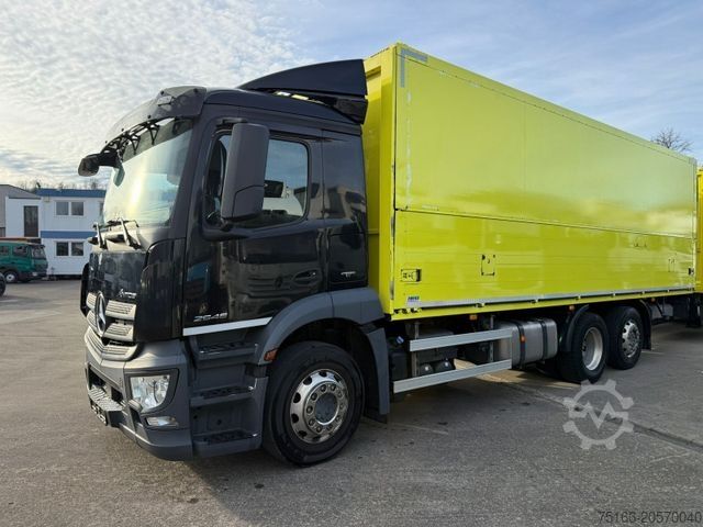 Beverage truck MERCEDES-BENZ ANTOS 2546 L Getränkekoffer 7,70 m LBW 2 T*LENK