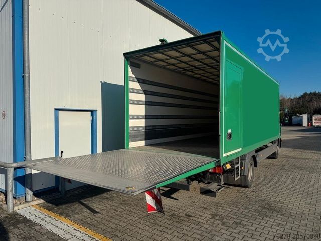 Box truck MERCEDES-BENZ Atego 1524 L 7.2 m Koffer LBW2t SeitentĂźr Kamera