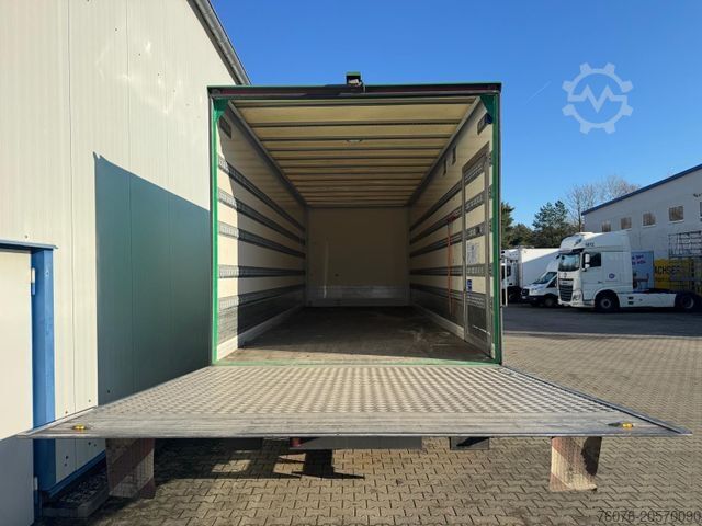 Box truck MERCEDES-BENZ Atego 1524 L 7.2 m Koffer LBW2t SeitentĂźr Kamera