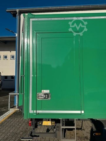 Box truck MERCEDES-BENZ Atego 1524 L 7.2 m Koffer LBW2t SeitentĂźr Kamera