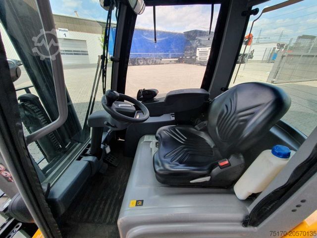 Front loader forklift JUNGHEINRICH EFG 215 / Triplex 4.25m / SS / nur 1.680h / 2021
