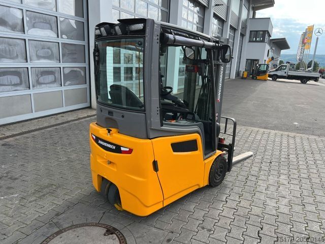 Front loader forklift JUNGHEINRICH EFG 215 / Triplex: 4.25m! / SS / 1.573h / 2024