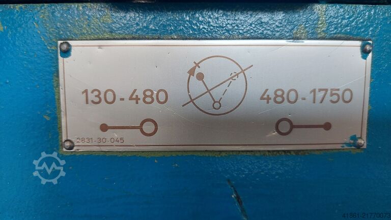High-performance pillar drilling machine ALZMETALL AB 3 / ESV
