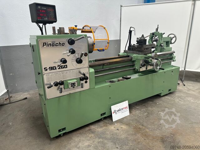 Central lathe Pinacho S90 260 x 1600mm e.p