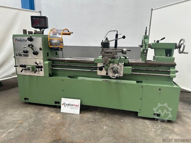 Central lathe Pinacho S90 260 x 1600mm e.p