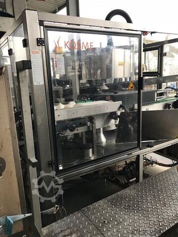 Labeling machine for wraparound label 6000 bph Kosme Etima
