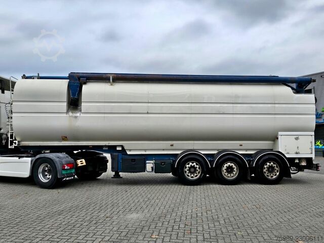 DESOT 3 Axle Förderschnecke, 7 Fächer, SAF-Achsen, Luftfederung, Scheibenbremsen, ABS MVI2220 DESOT 3 Axle Vijzel, 7 Compartimenten, SAF Assen, Luc...