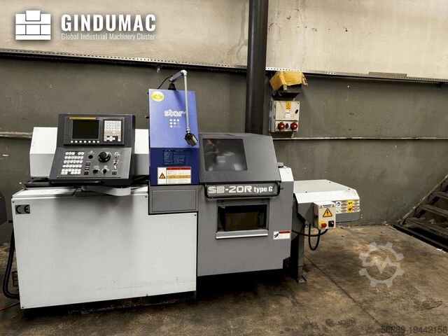 Swiss Type Turning Machine Star SB-20R type G