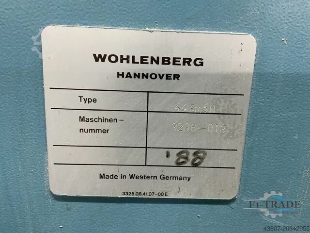 Dreimesserautomat / Three Knife Trimmer Wohlenberg 44 FM 50
