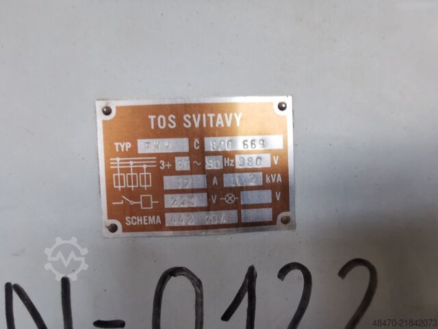 Wood milling machine TOS Svitavy FWM