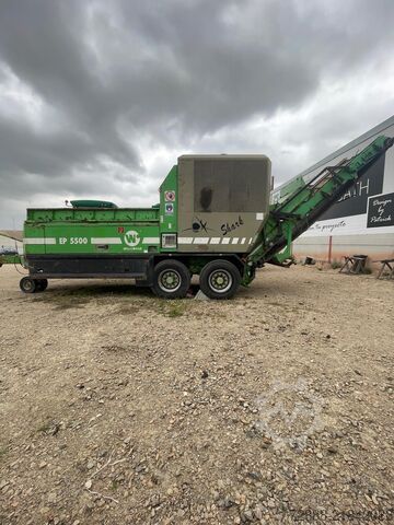 Mobile shredding plant Willibald EP 5500 Shark
