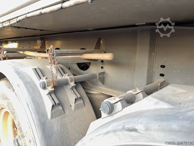 Kippauflieger Kempf 3-axle aluminium tipper semi-trailer