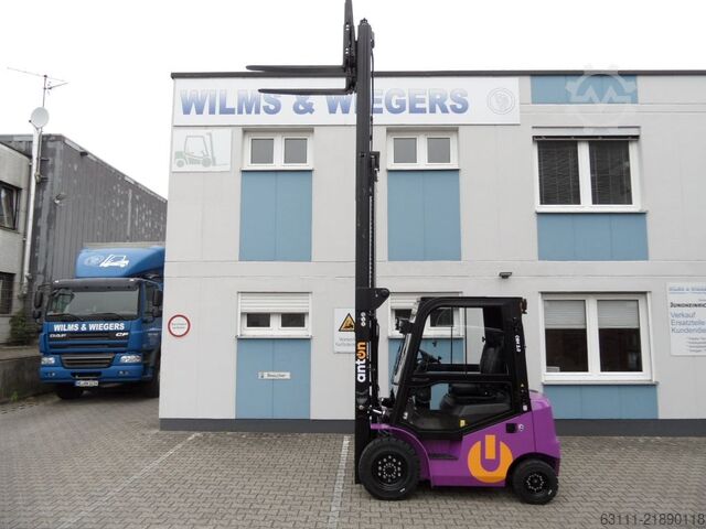 Electric 4-wheel forklift Jungheinrich AntOn CBH 2.0 - Triplex - Kabine - NEU!