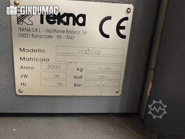 Vertical Machining Centre Tekna TK 427/8