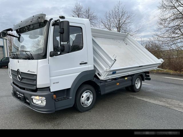 Tipper van MERCEDES-BENZ Atego 818 K 4x2 3-S.-Kipper+Klima+2xAHK+2600 km!