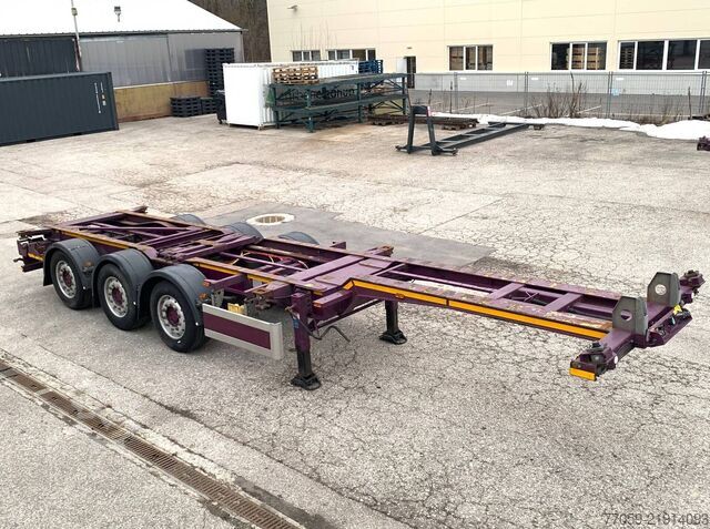 Swap body semitrailer DENNISON Extendable 1x20'/2x20' /1x40'  (6.X)