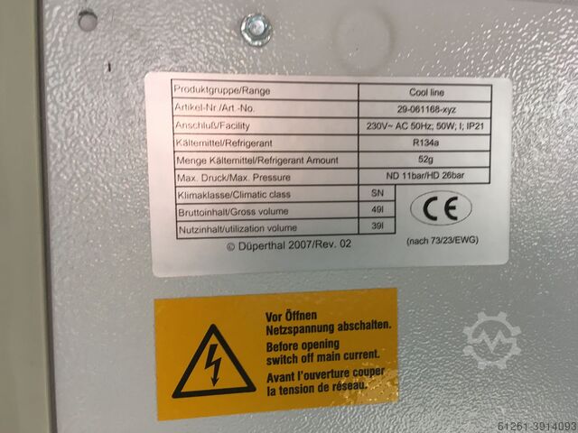 Sicherheitsschrank Dueperthal COOL UTS ergo line LT line Typ 90