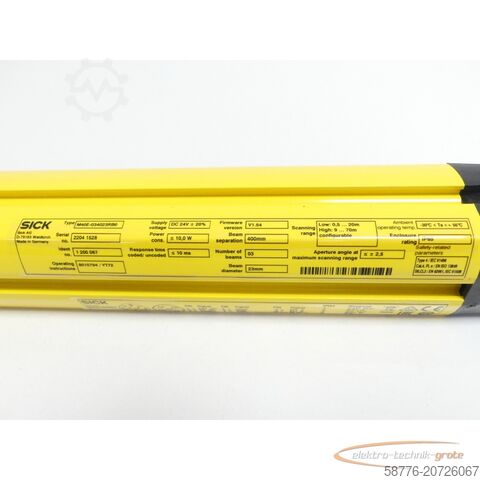 Component Sick M40E-034023RB0 M 4000 advanced Id. 1 200 067 SN:22041528 - ! -