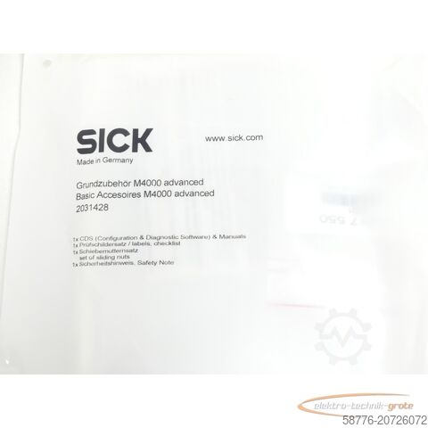 Component Sick M40E-034023RB0 M 4000 advanced Id. 1 200 067 SN:22041530 - ! -