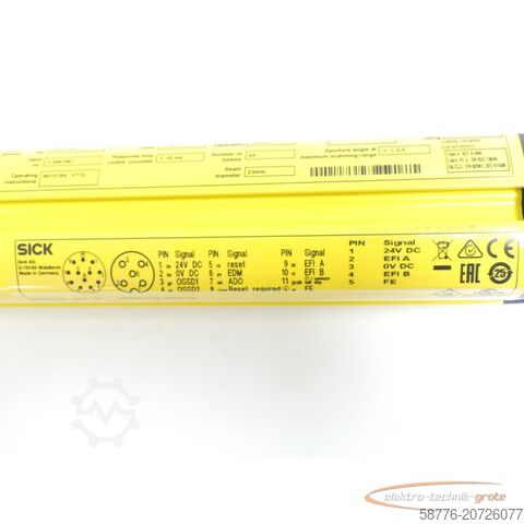 Component Sick M40E-034023RB0 M 4000 advanced Id. 1 200 067 SN:22041531 - ! -