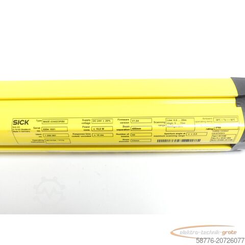 Component Sick M40E-034023RB0 M 4000 advanced Id. 1 200 067 SN:22041531 - ! -
