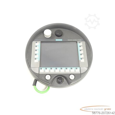 Komponente Siemens 6AV6645-0CC01-0AX0 MOBILE PANEL 277 SN:16443571 + 6XV1440-4BH50
