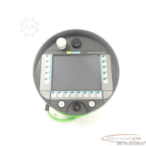 Komponente Siemens 6AV6645-0CC01-0AX0 MOBILE PANEL 277 SN:16458359 + 6XV1440-4BH50