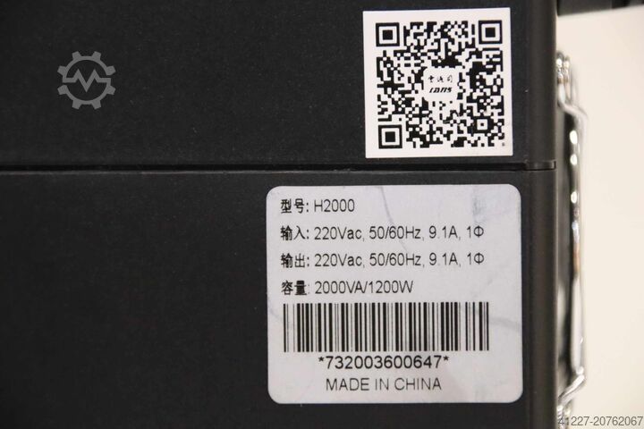 Notstromversorgung LADS H2000