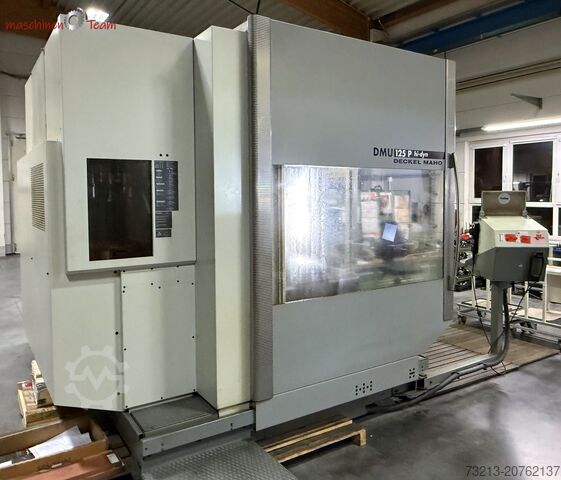 5 Achsen Universal BAZ mit Equipment DECKEL MAHO DMU 125 P hi-dyn