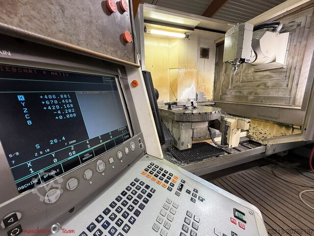 5 Achsen Universal BAZ mit Equipment DECKEL MAHO DMU 125 P hi-dyn