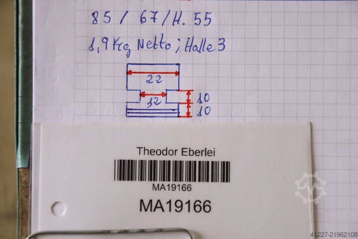Interchangeable jaws unbekannt Breite 22 mm