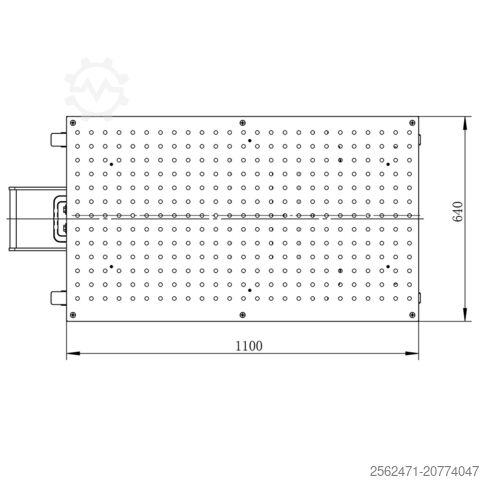 Holzprofi Maker scissor lift table Holzprofi Maker M1-HUB-S-350MDF-1200