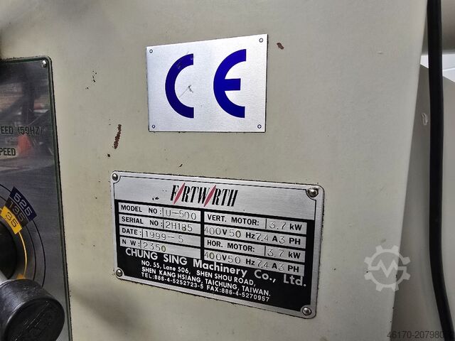 Fräsmaschine Fortworth CS H 500