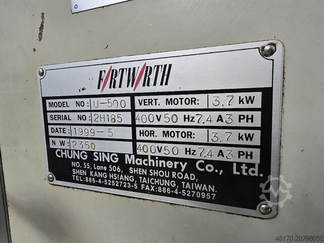 Fräsmaschine Fortworth CS H 500