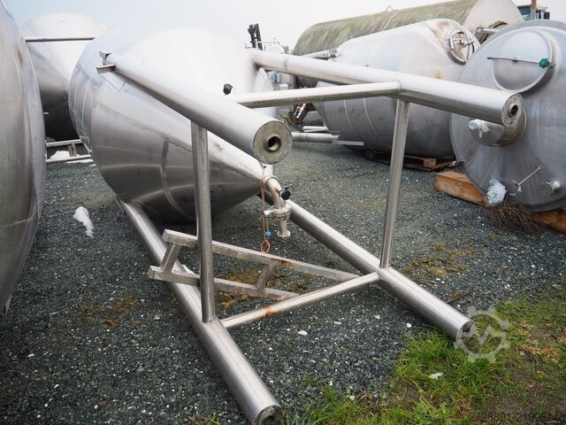 Vertical process tank LEUSHUIS 5000L