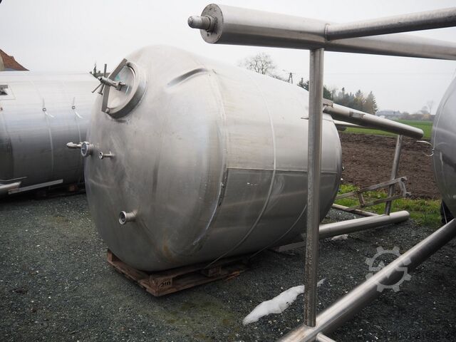Vertical process tank LEUSHUIS 5000L