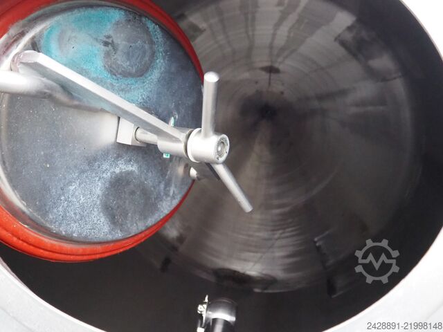 Vertical process tank LEUSHUIS 5000L