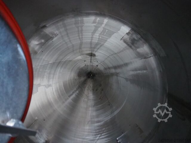 Vertical process tank LEUSHUIS 5000L