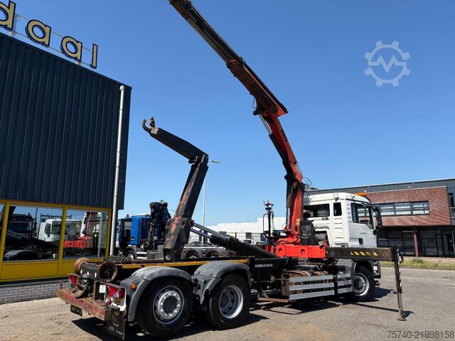 Crane MAN TGS 26.320 + 6x4 FRONT TRACTION + STEERING/LIFT...