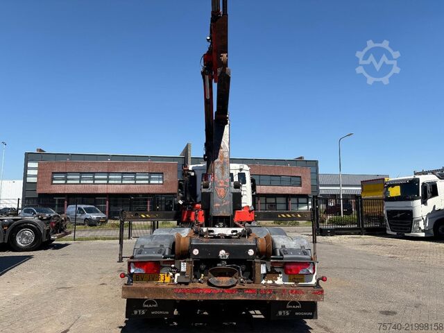 Crane MAN TGS 26.320 + 6x4 FRONT TRACTION + STEERING/LIFT...