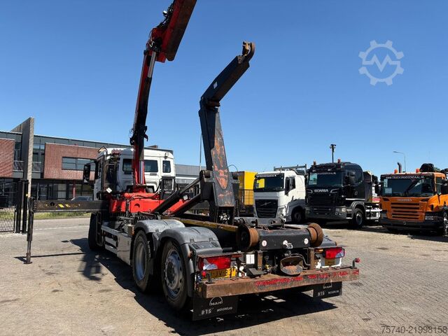 Crane MAN TGS 26.320 + 6x4 FRONT TRACTION + STEERING/LIFT...