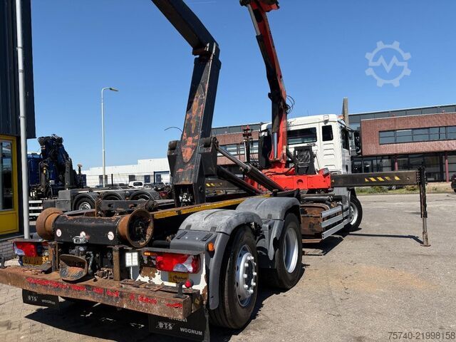 Crane MAN TGS 26.320 + 6x4 FRONT TRACTION + STEERING/LIFT...