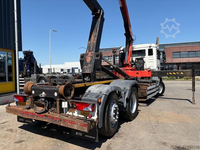 Crane MAN TGS 26.320 + 6x4 FRONT TRACTION + STEERING/LIFT...
