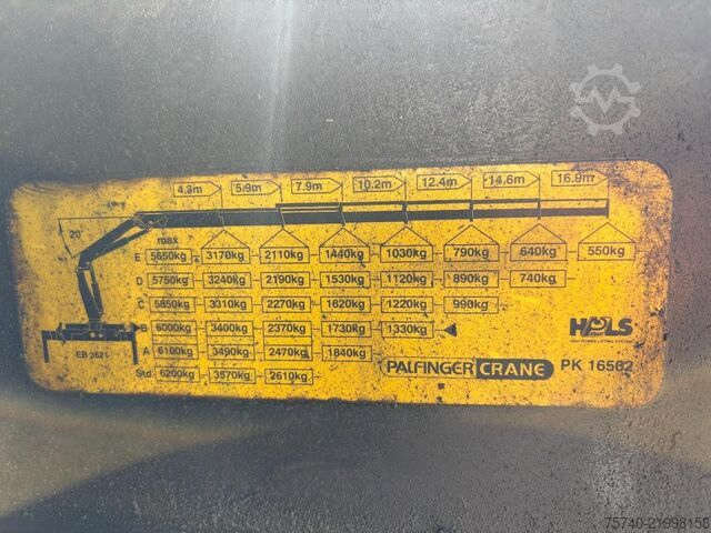 Crane MAN TGS 26.320 + 6x4 FRONT TRACTION + STEERING/LIFT...